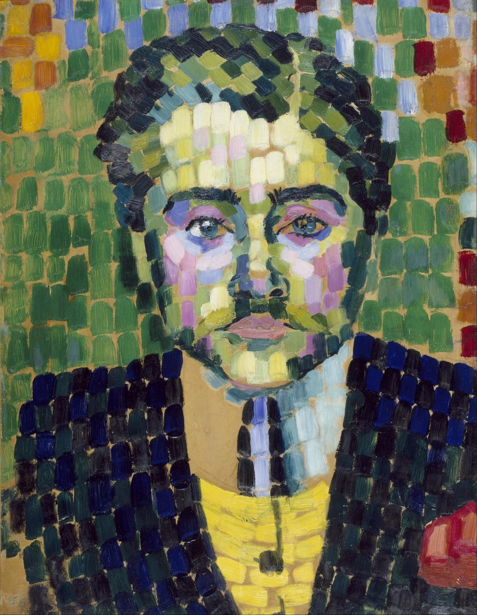 Jean Metzinger door Robert Delaunay