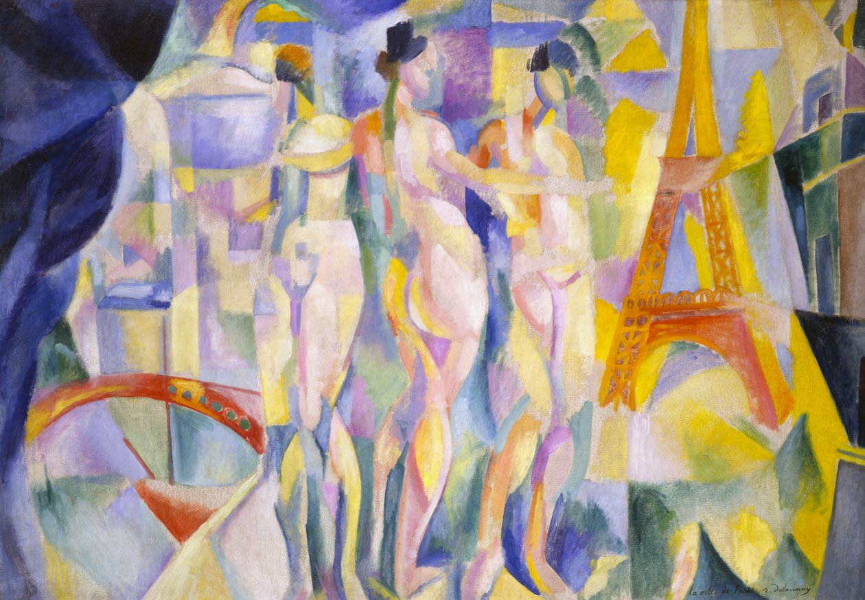 De stad Parijs door Robert Delaunay