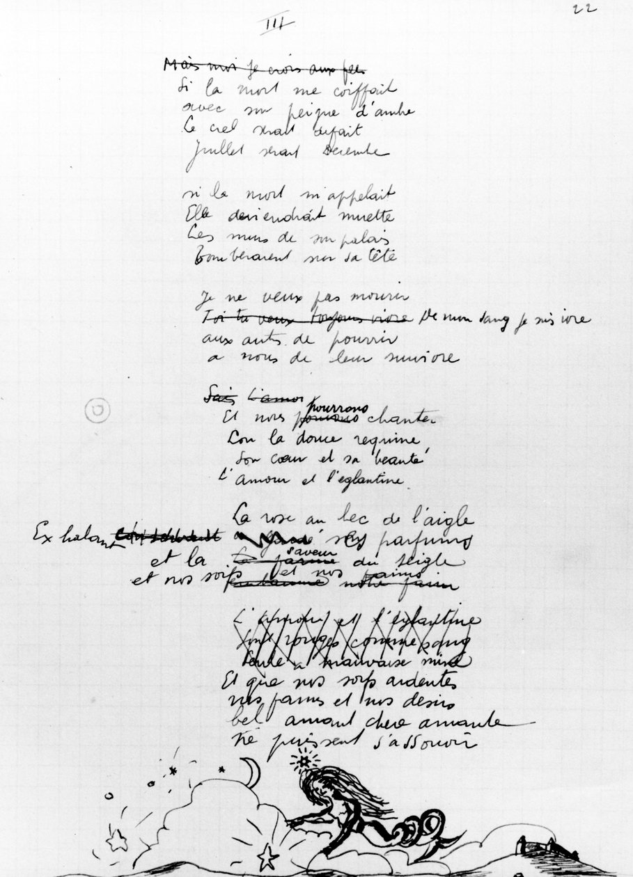 Gedicht door Robert Desnos