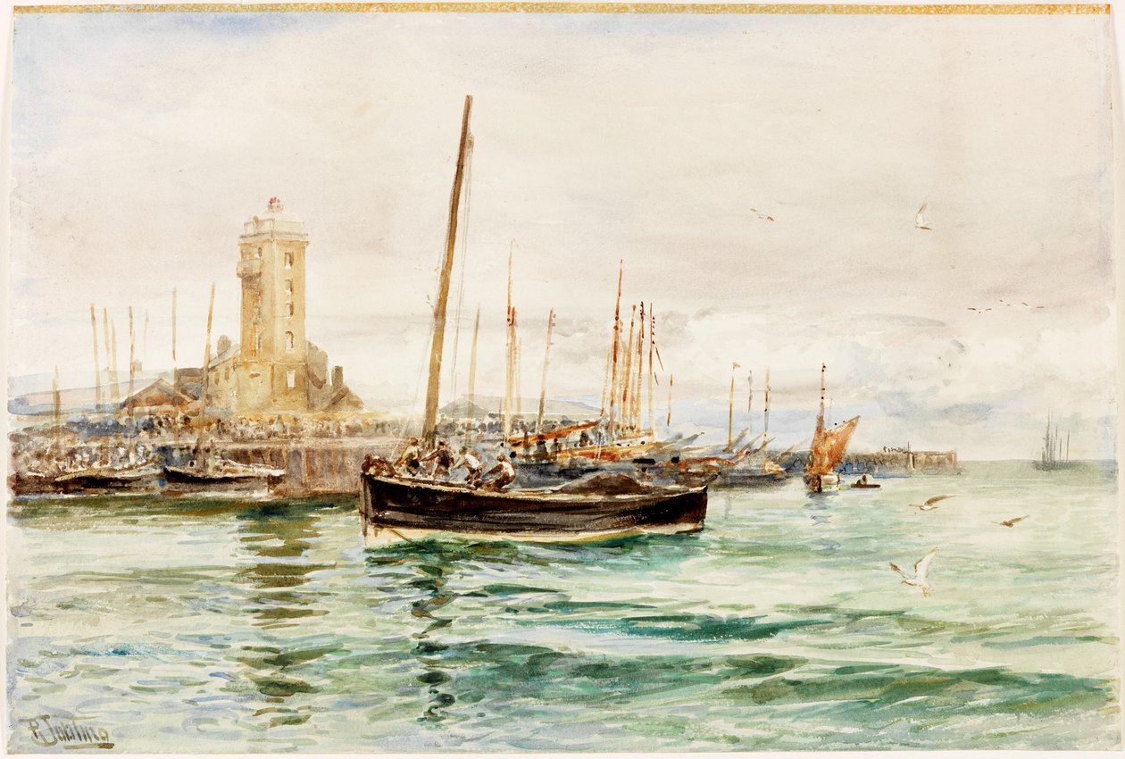 Low Lights, North Shields door Robert Jobling