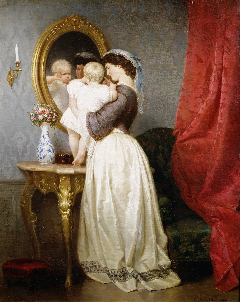 Reflecties van moederliefde door Robert Julius Beyschlag