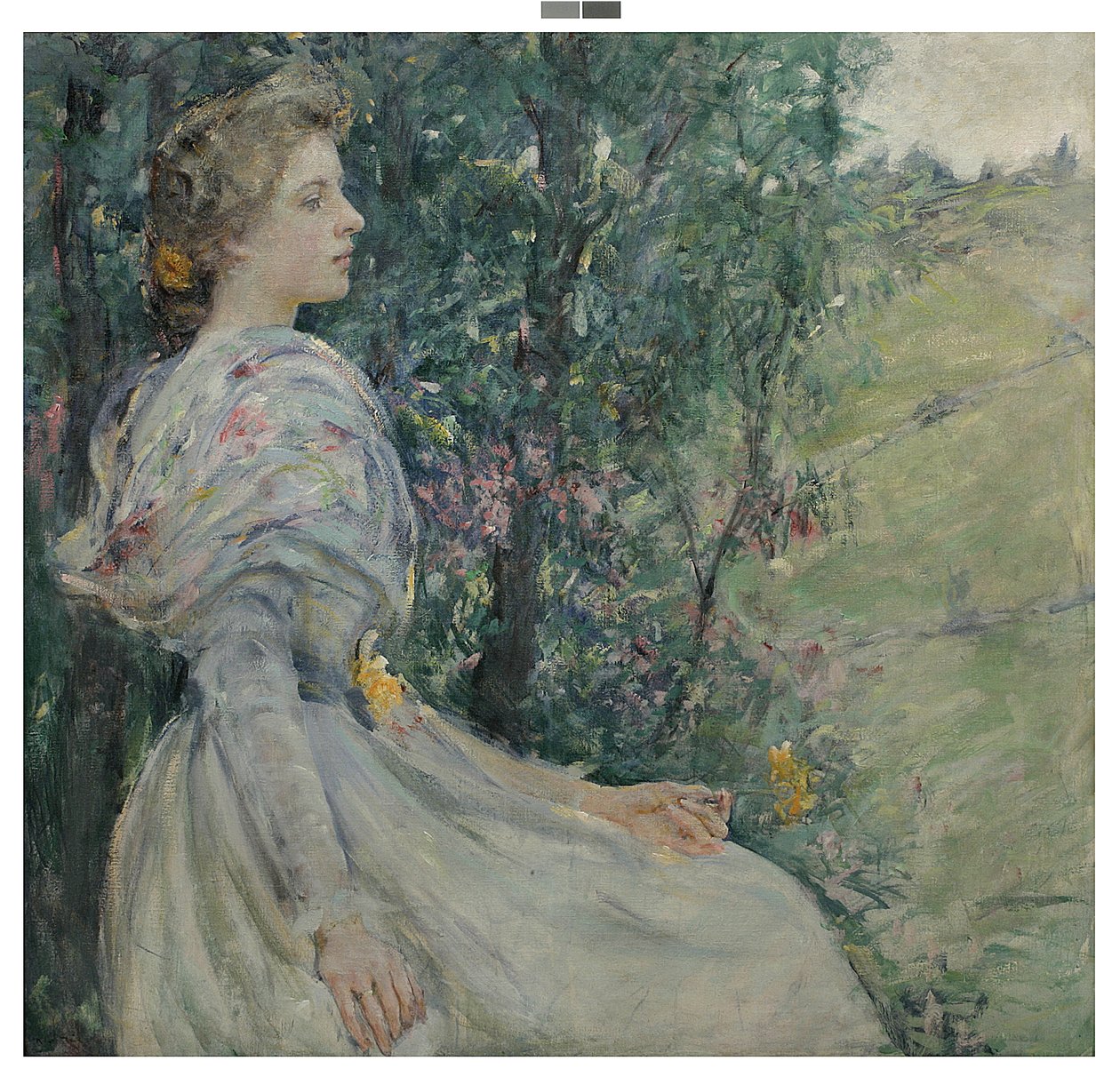 Narcissen door Robert Lewis Reid