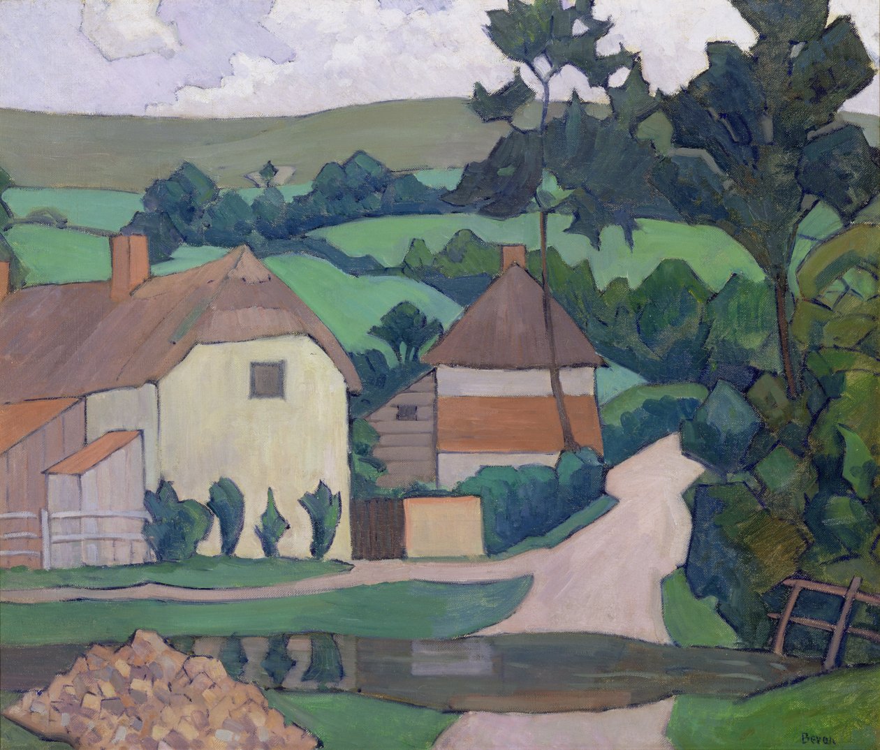 De Voorde door Robert Polhill Bevan