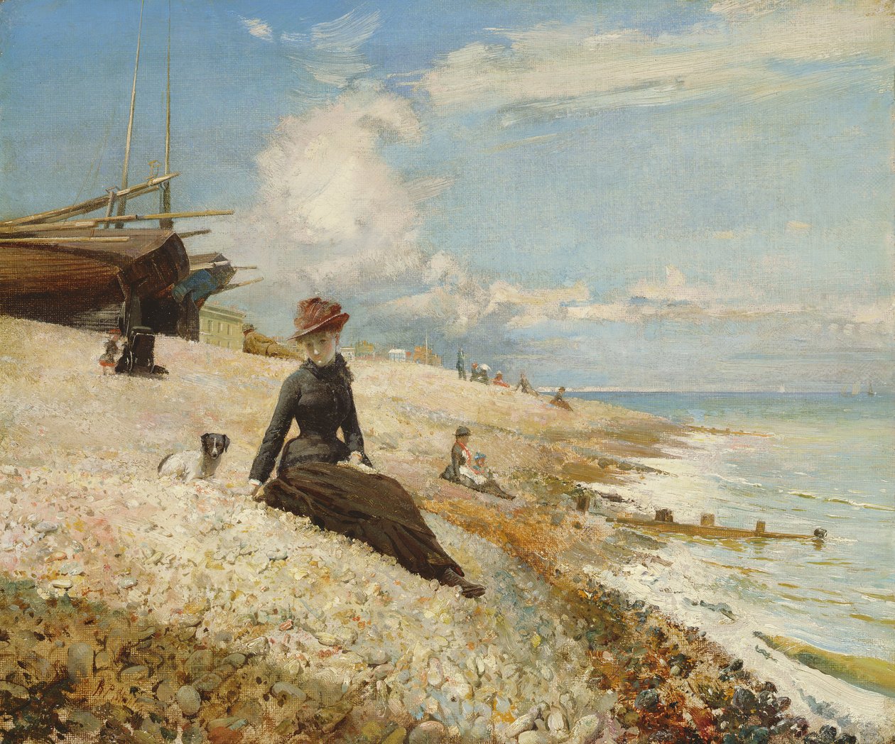 Zomerdagen, c.1900 door Robert Ponsonby Staples