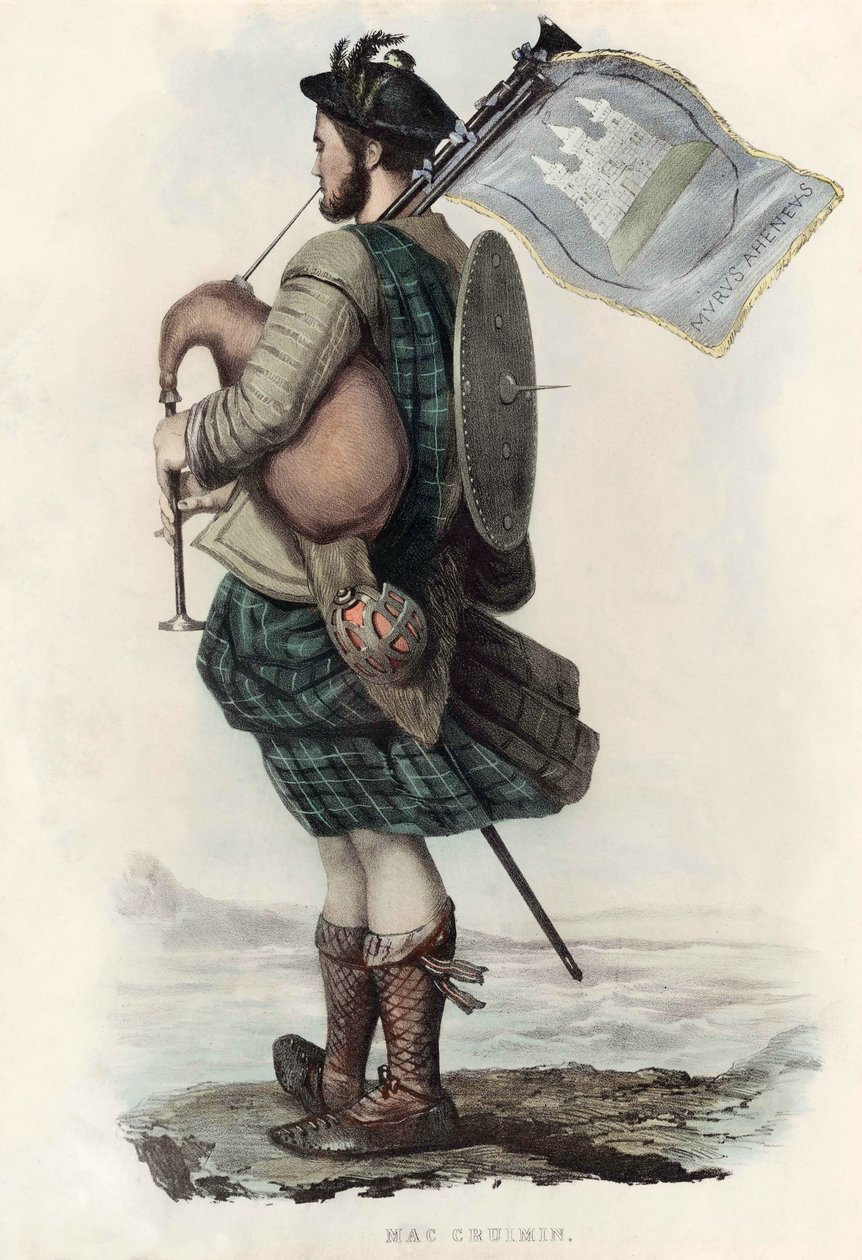 Mac Cruimin, uit The Clans of the Scottish Highlands, uitgegeven 1845 door Robert Ronald McIan