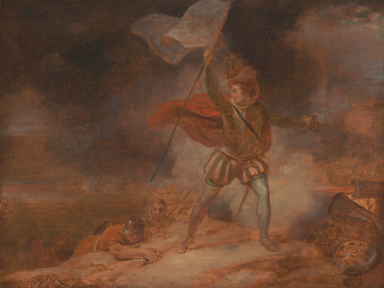 De zeven leeftijden van de mens - De soldaat, Zoals het u bevalt, II, vii door Robert Smirke