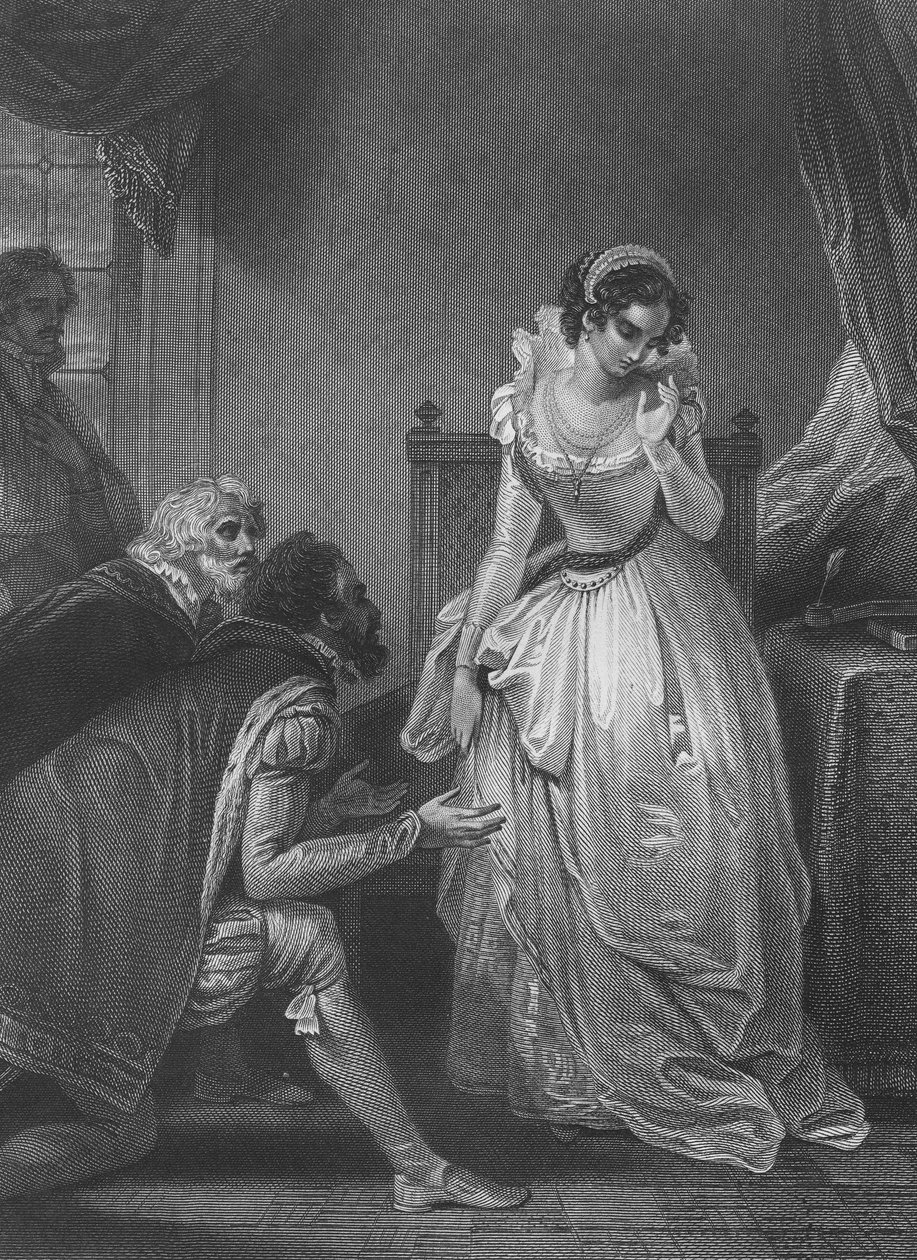 Lady Jane Grey door Robert after Smirke