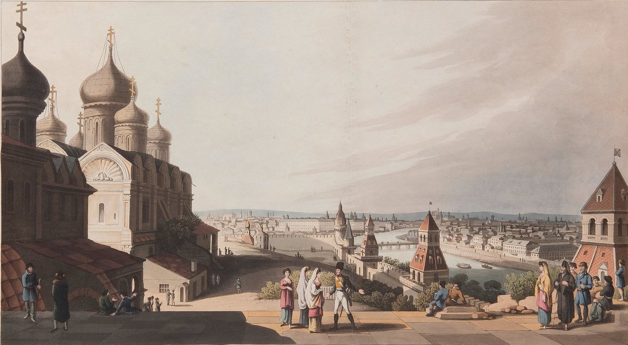 Moskou, 1816 door Robert Bowyer