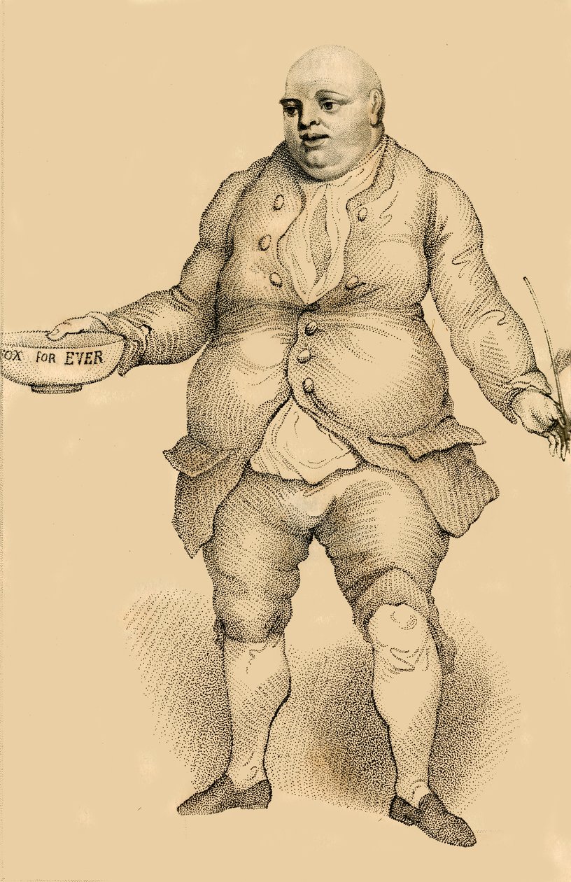 Sam House, de patriottische kastelein, 1822 door Robert Cooper