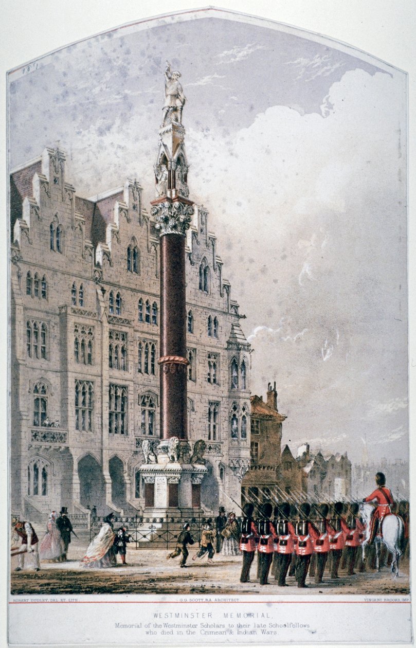 Broad Sanctuary, Westminster, Londen door Robert Dudley