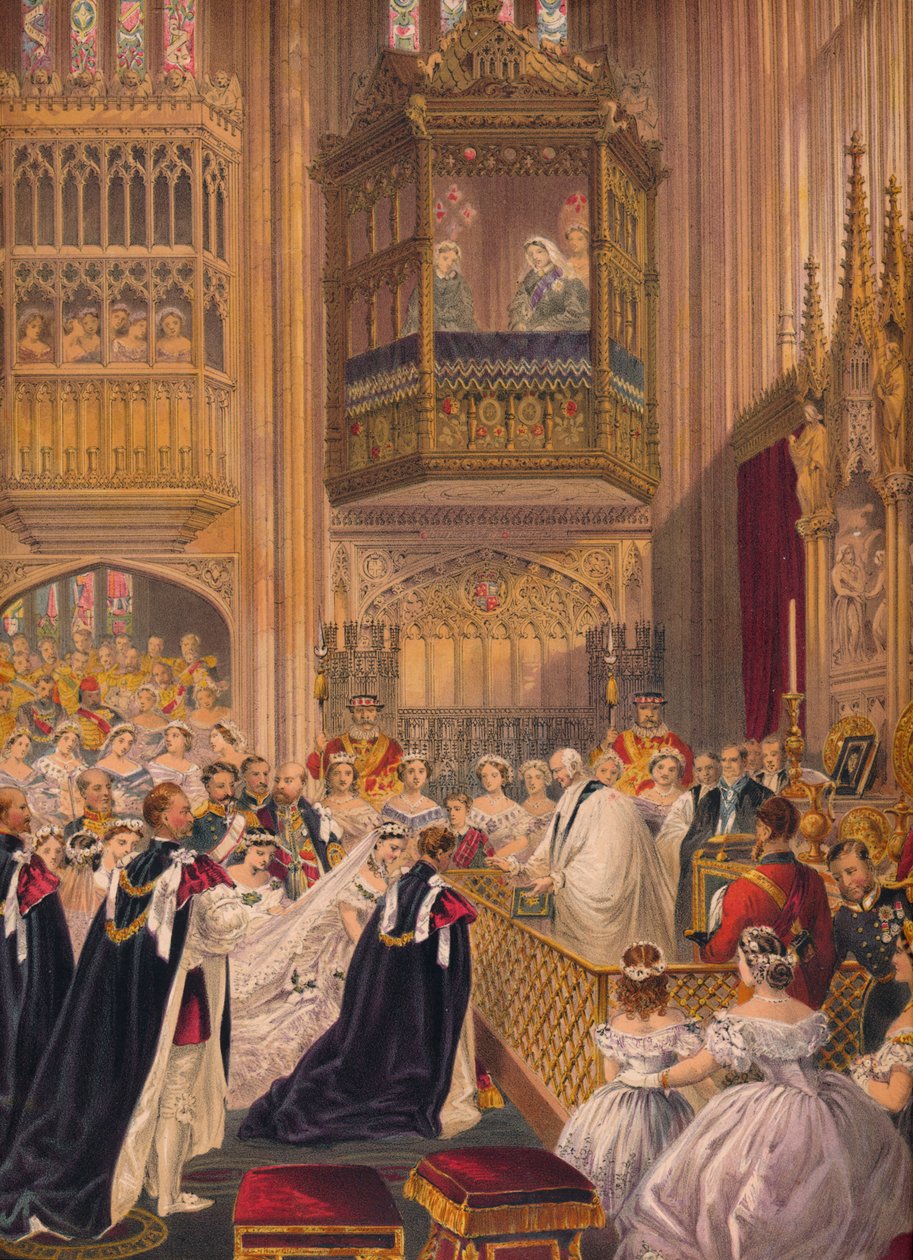 Het Huwelijk, 1863 door Robert Dudley