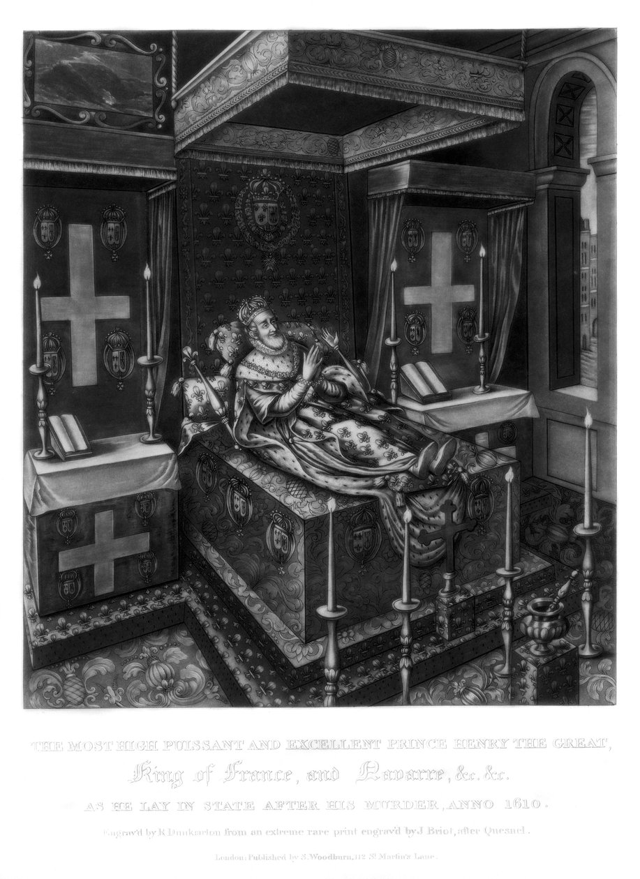 Hendrik IV, Koning van Frankrijk, 1816 door Robert Dunkarton