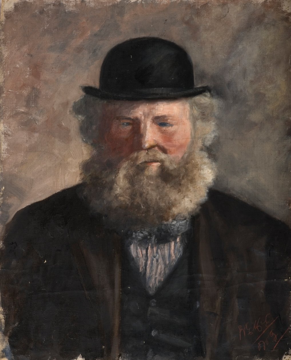 Hoofd van een oude man door Robert Ernest McEune