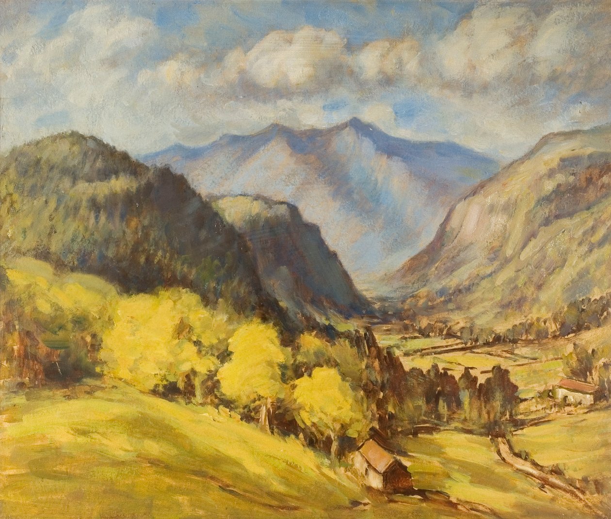 Valleilandschap door Robert Ernest McEune