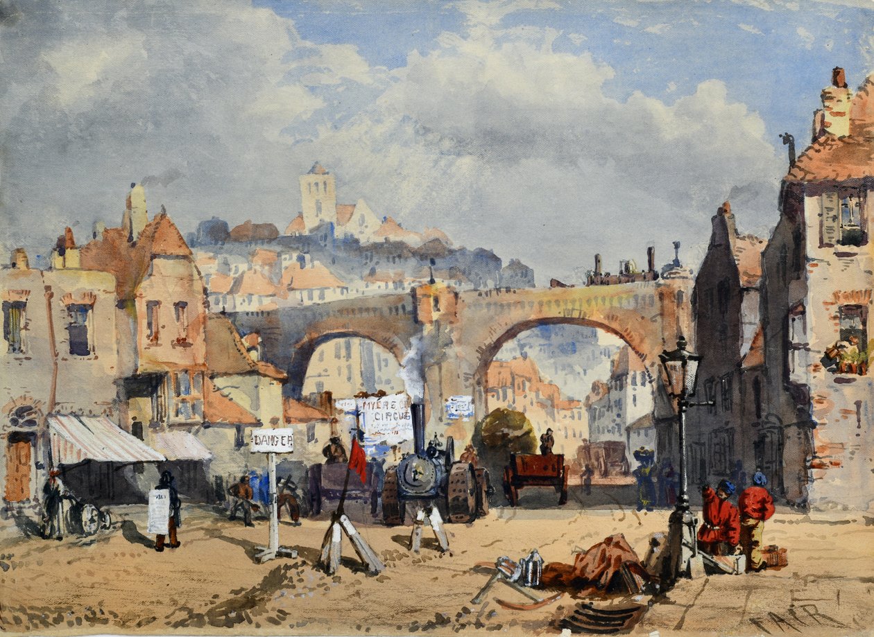 Stadsgezicht door Robert Fair