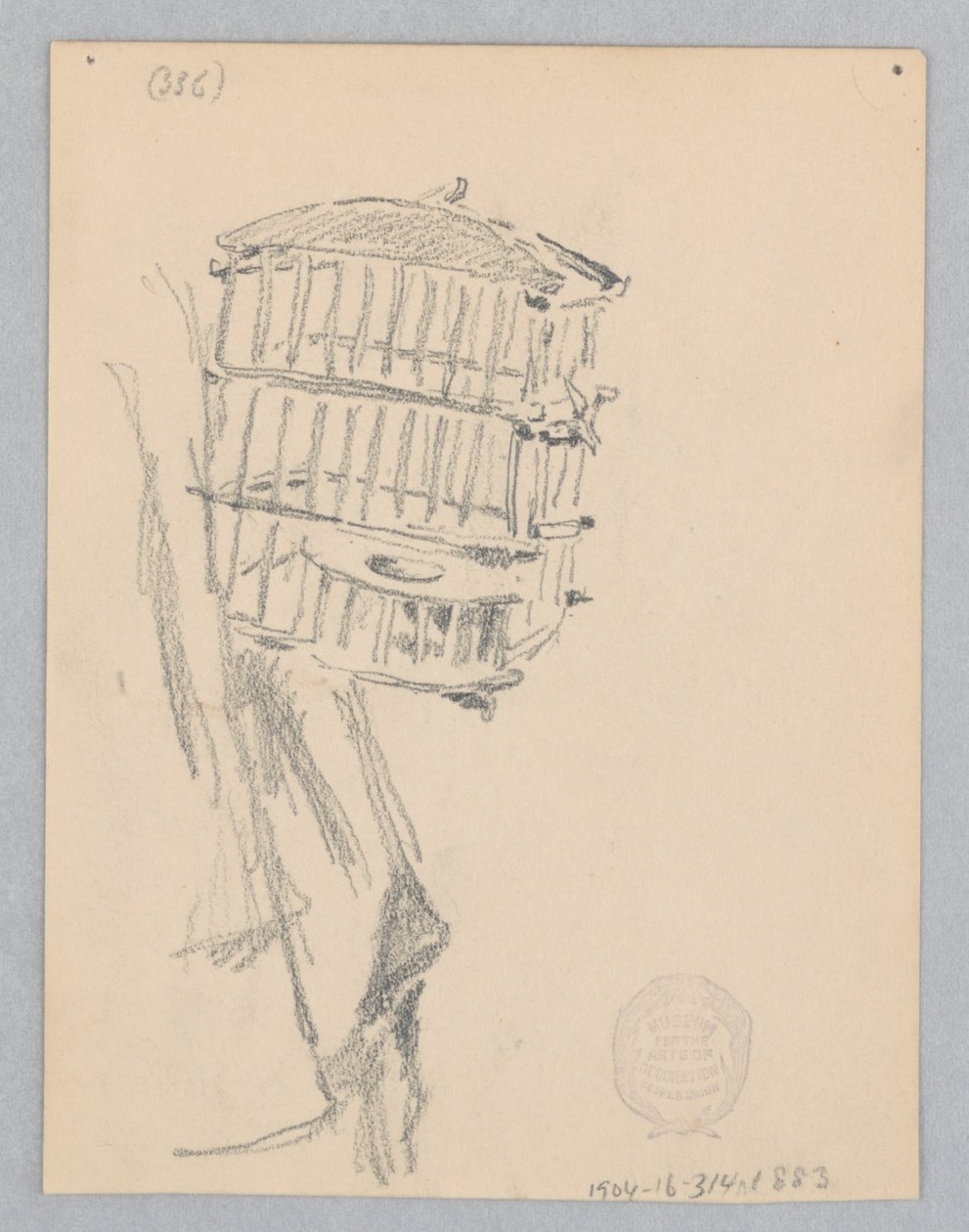 Vogelkooi door Robert Frederick Blum