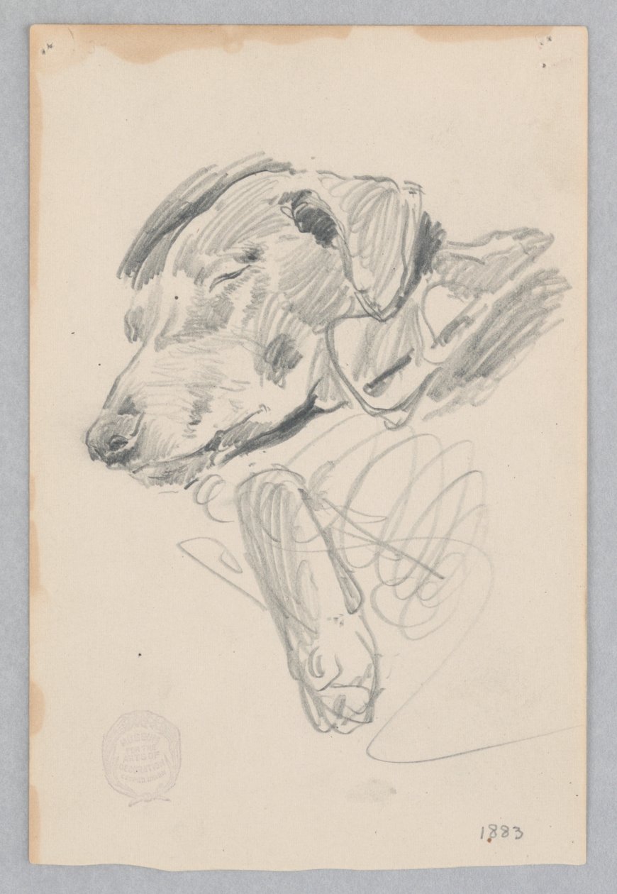 Hond door Robert Frederick Blum