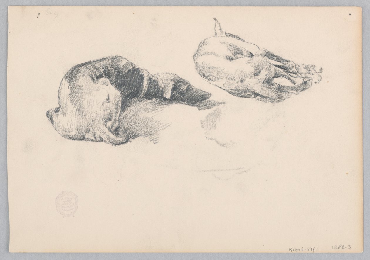 Honden door Robert Frederick Blum