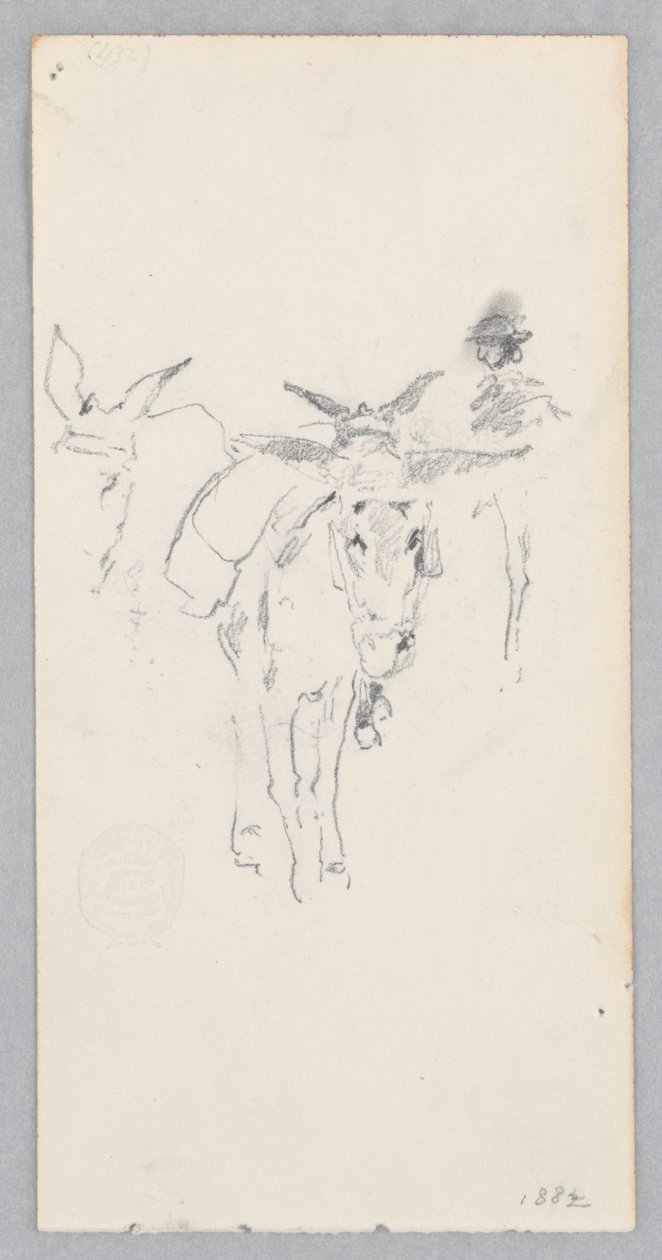 Ezels door Robert Frederick Blum