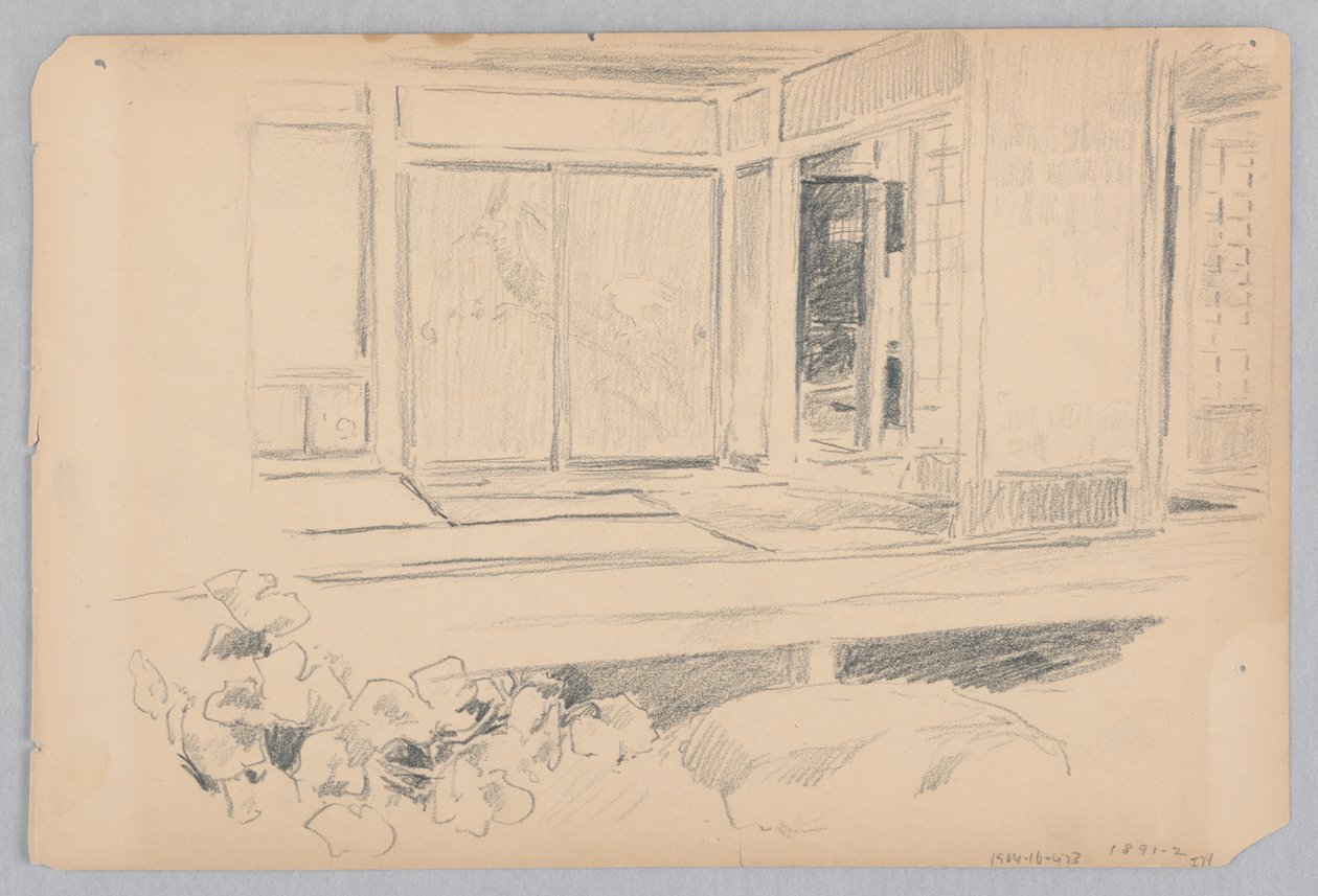 Interieur, Japan door Robert Frederick Blum