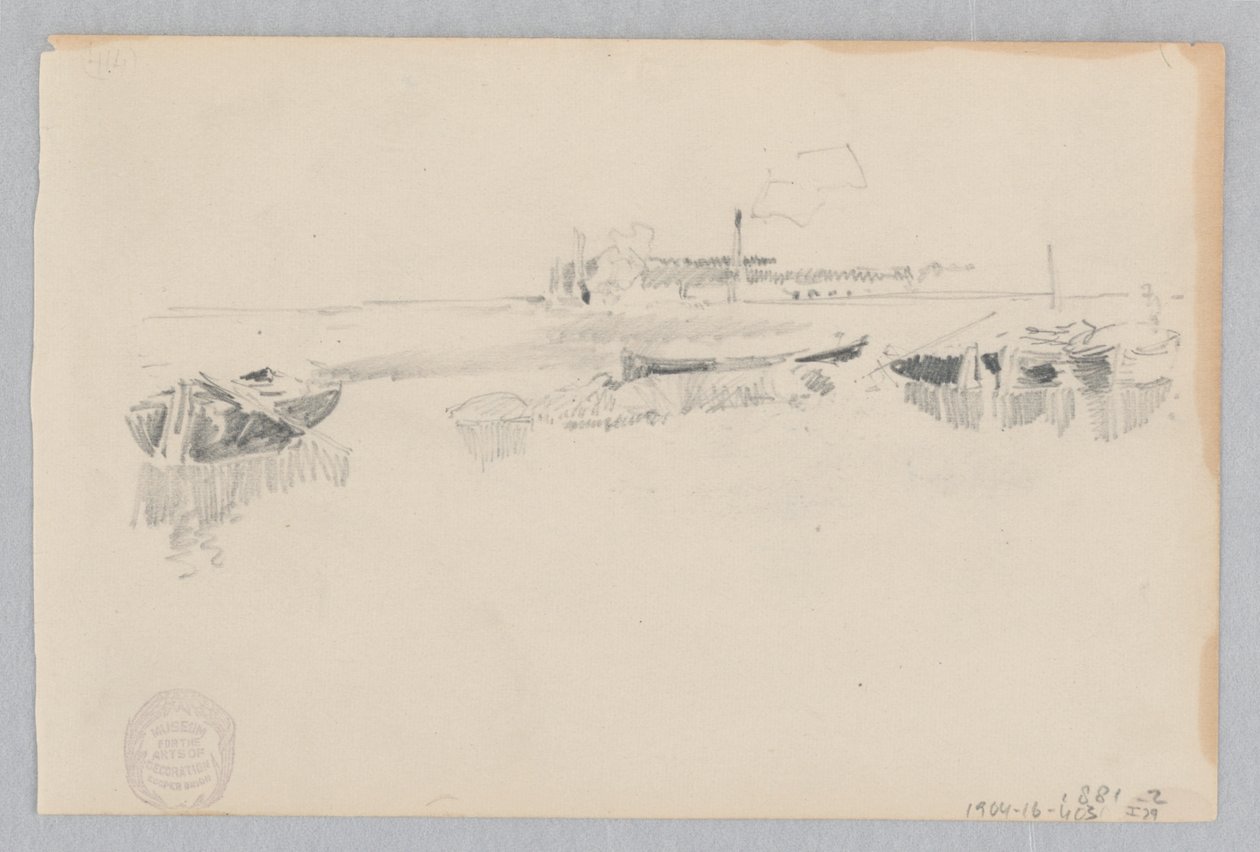 Landschap door Robert Frederick Blum
