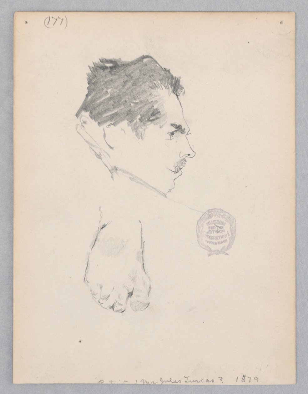 Man door Robert Frederick Blum