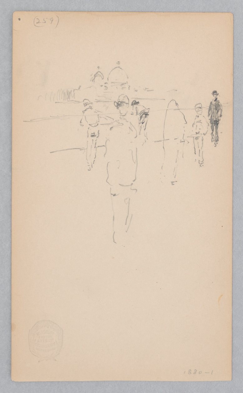 Uitzicht op Venetië, Italië door Robert Frederick Blum