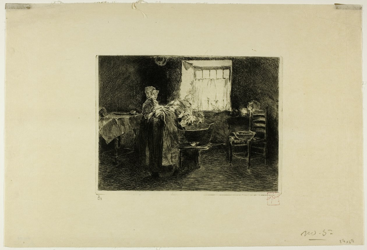 Wasdag door Robert Frederick Blum