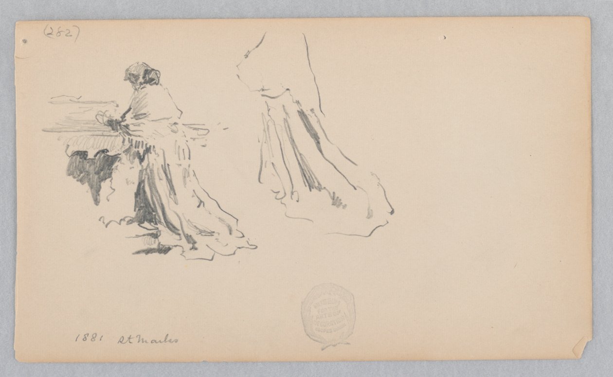 Vrouw door Robert Frederick Blum
