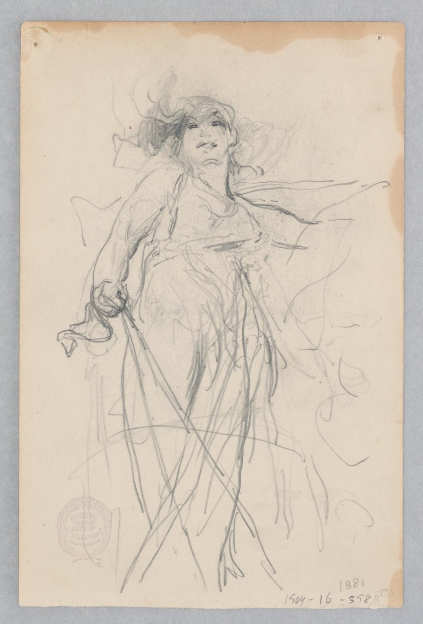 Vrouw door Robert Frederick Blum