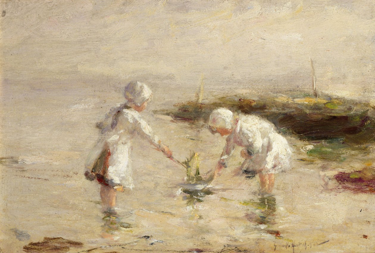 Het Speelgoedbootje door Robert Gemmell Hutchison