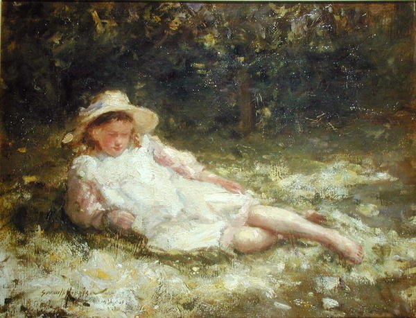 Luie momenten door Robert Gemmell Hutchison