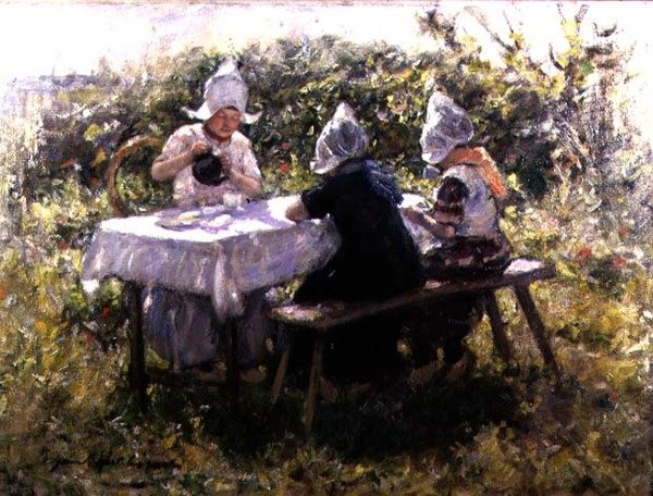 Het Theekransje door Robert Gemmell Hutchison
