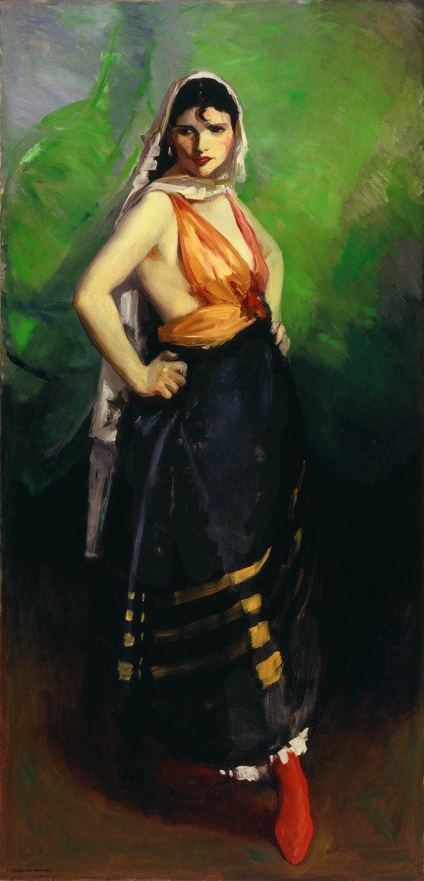 Betalo Rubino, dramatische danser door Robert Henri