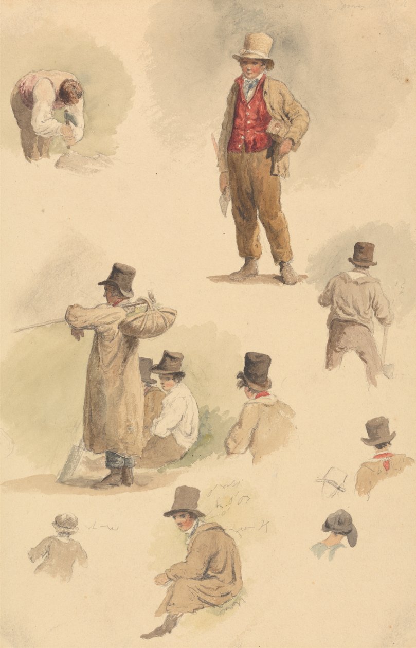 Een houthakker en andere studies door Robert Hills