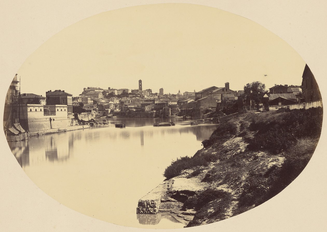 [Uitzicht op Rome en de Tiber]. door Robert MacPherson