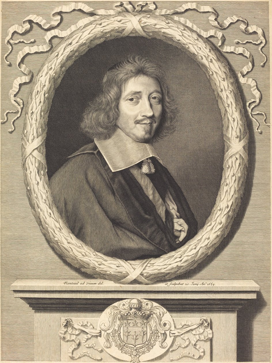 Kanselier Michel Le Tellier door Robert Nanteuil