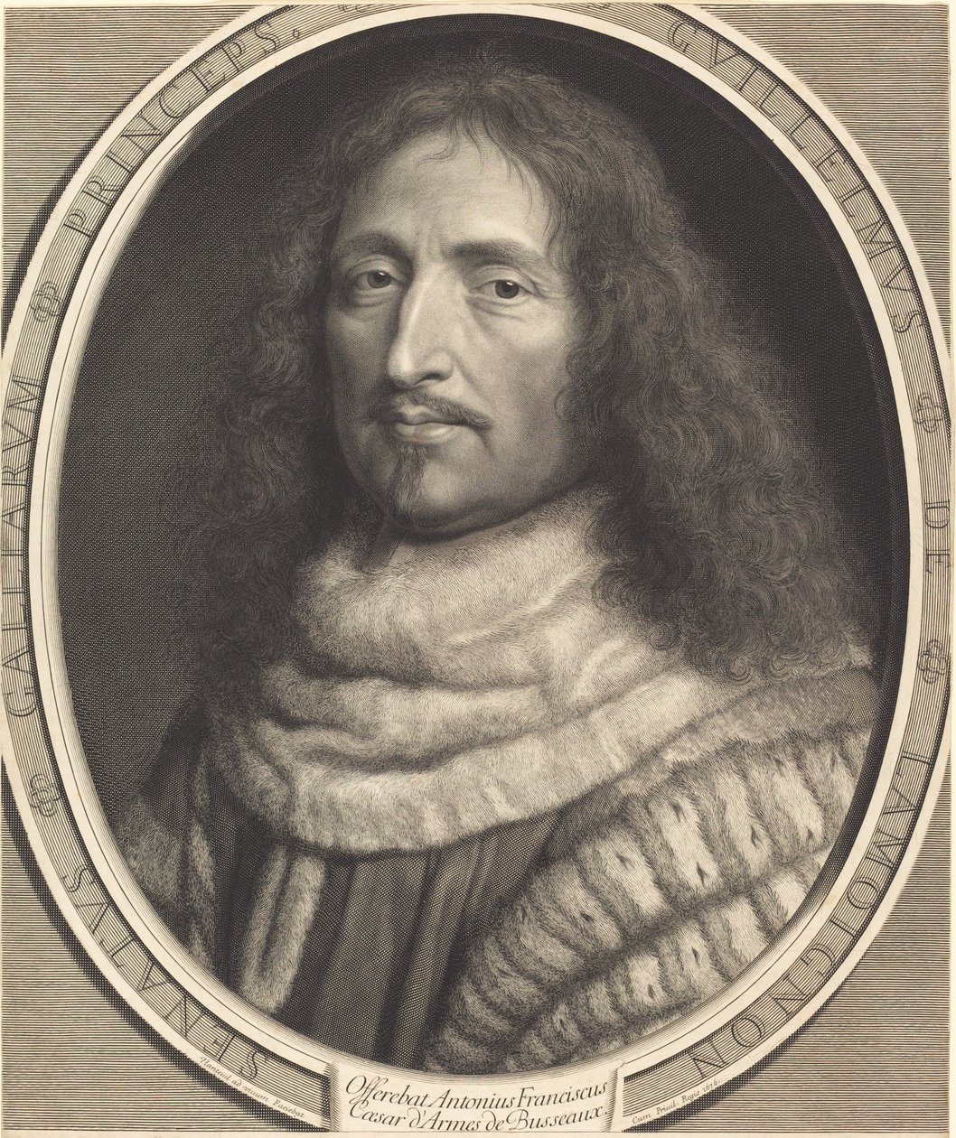 Guillaume de Lamoignon door Robert Nanteuil