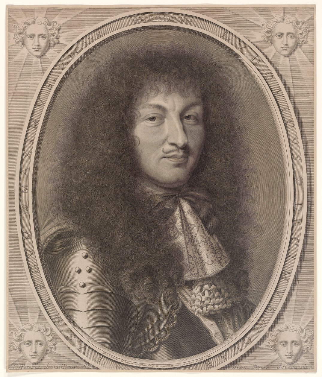 Lodewijk XIV door Robert Nanteuil