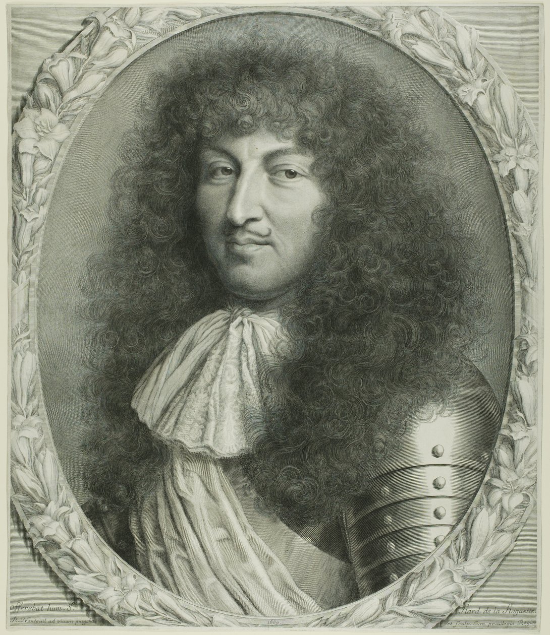 Lodewijk XIV door Robert Nanteuil