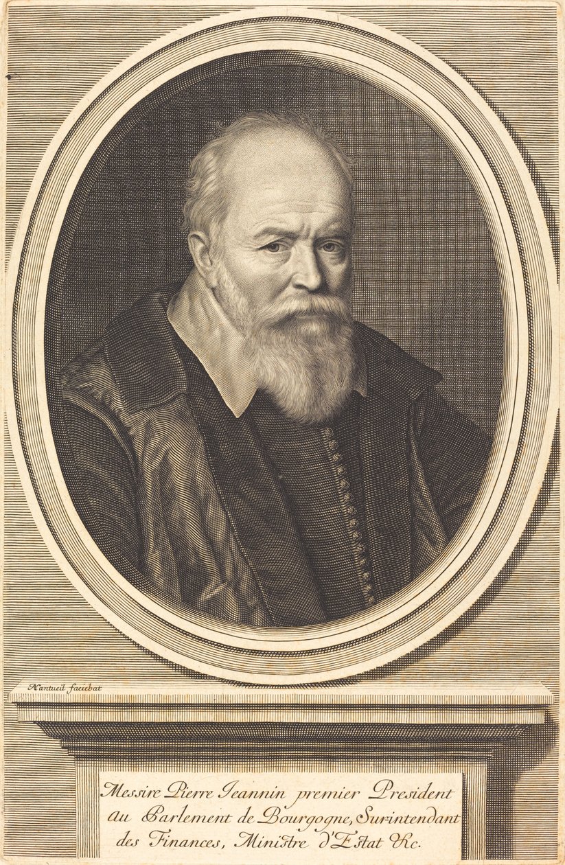 Pierre Jeannin door Robert Nanteuil
