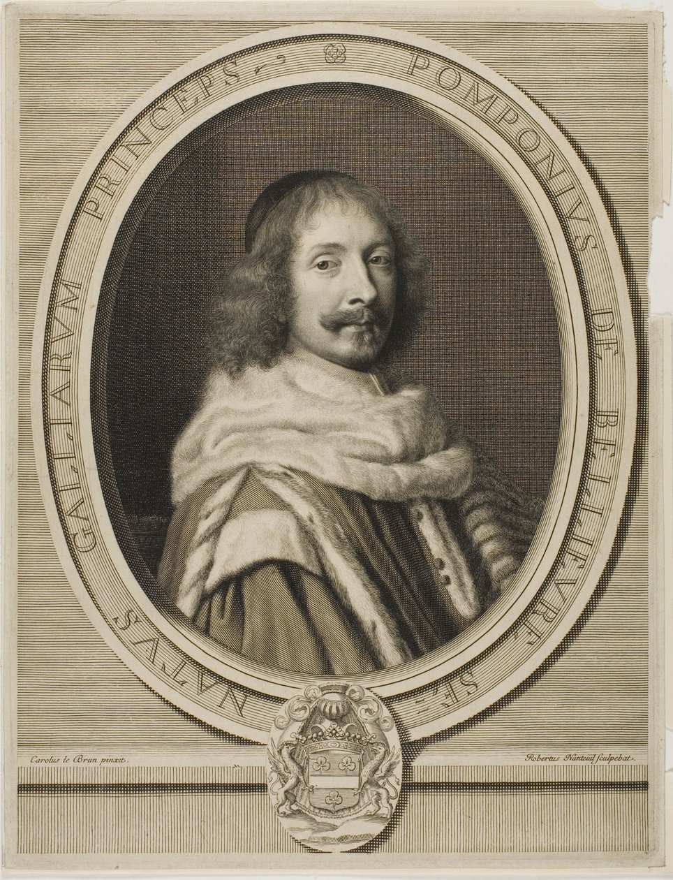 Pompone II de Bellièvre door Robert Nanteuil