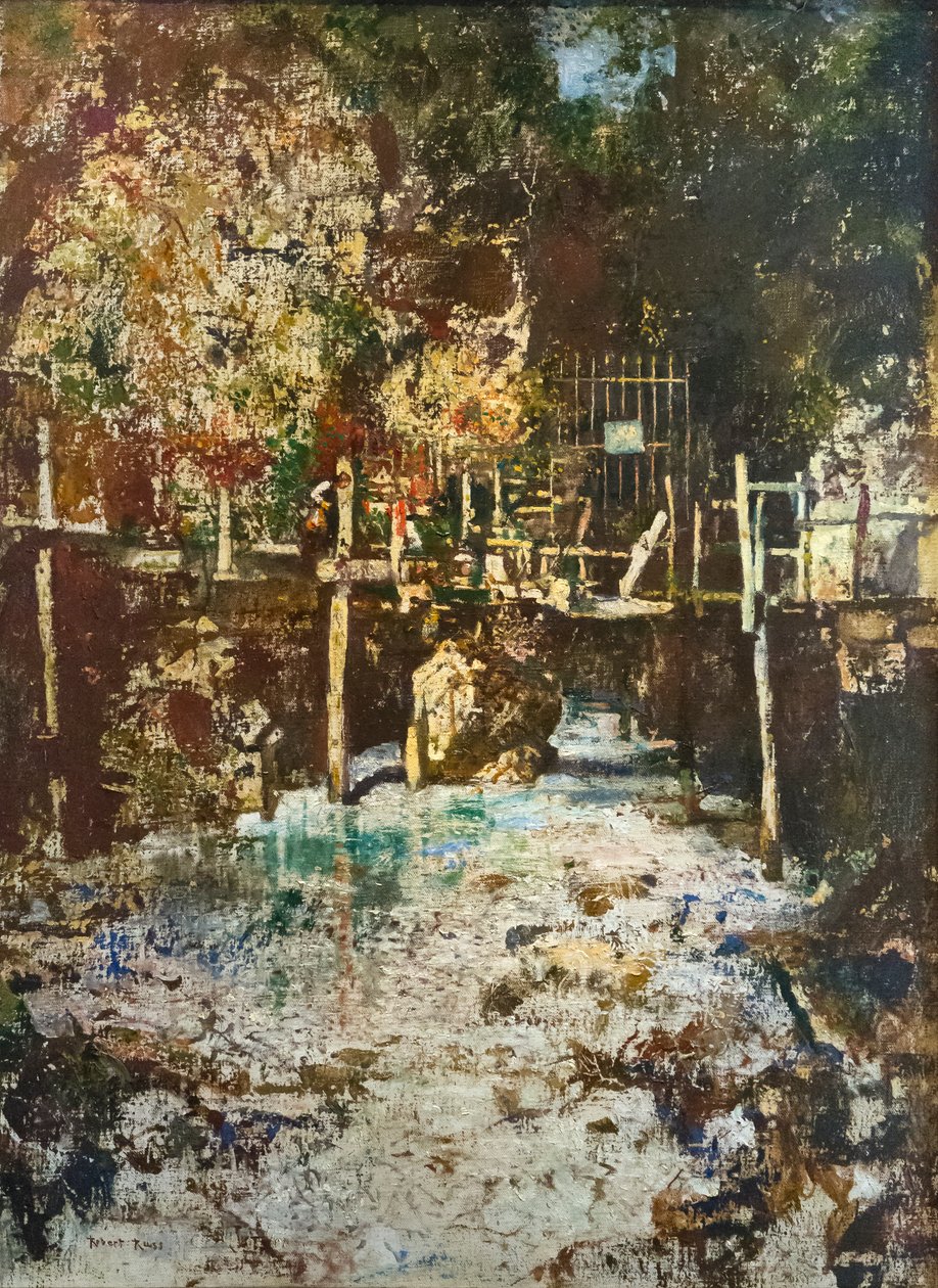 Toegang tot de Ponale-waterval door Robert Russ