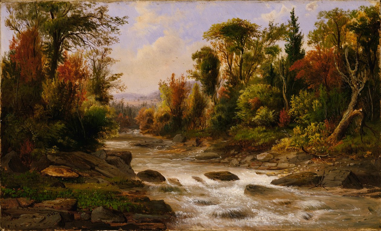 Op de St. Annes, Oost-Canada door Robert S. Duncanson