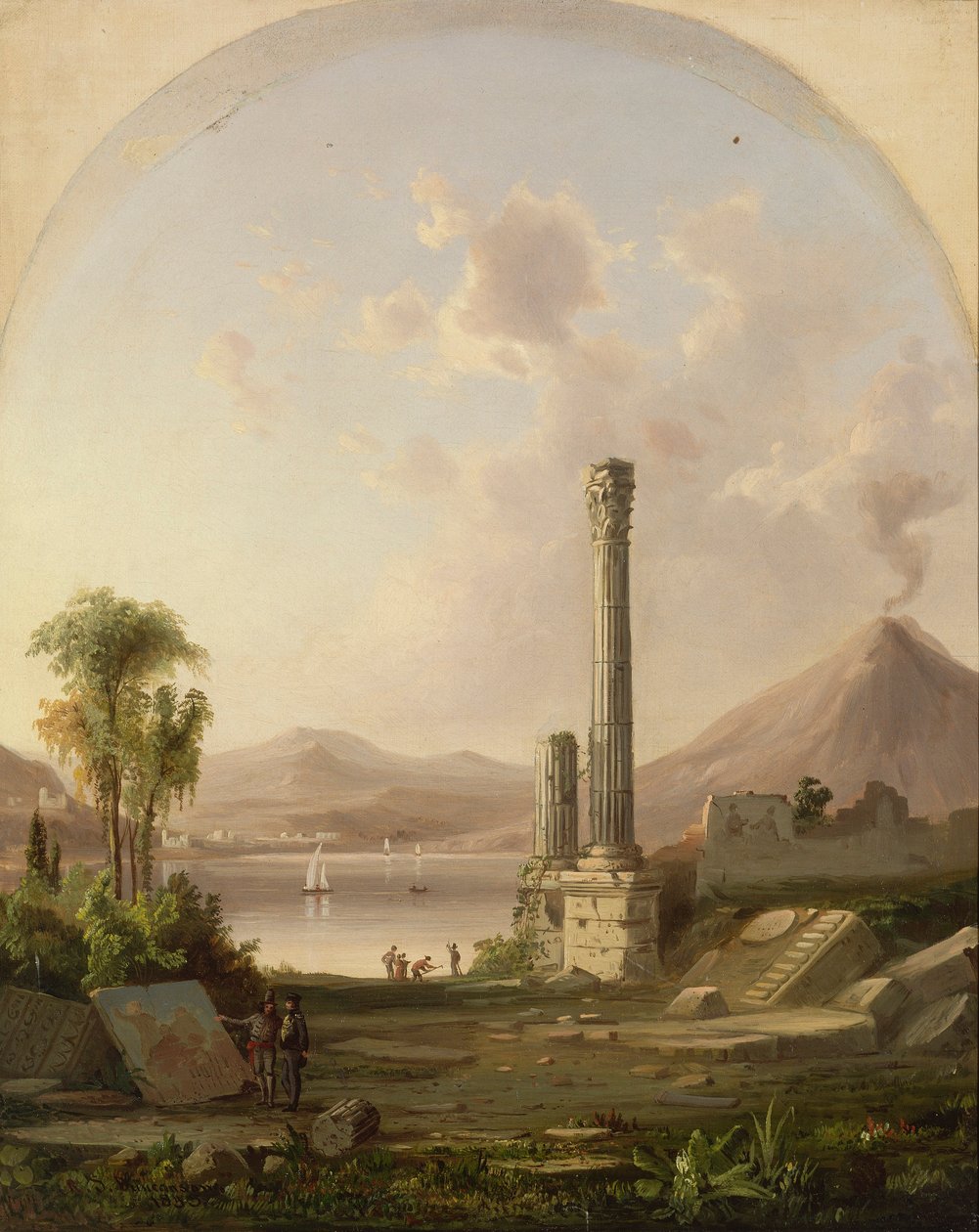 Pompeii door Robert S. Duncanson
