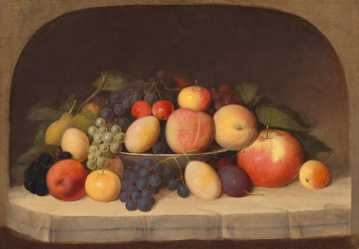 Fruit stilleven door Robert Seldon Duncanson