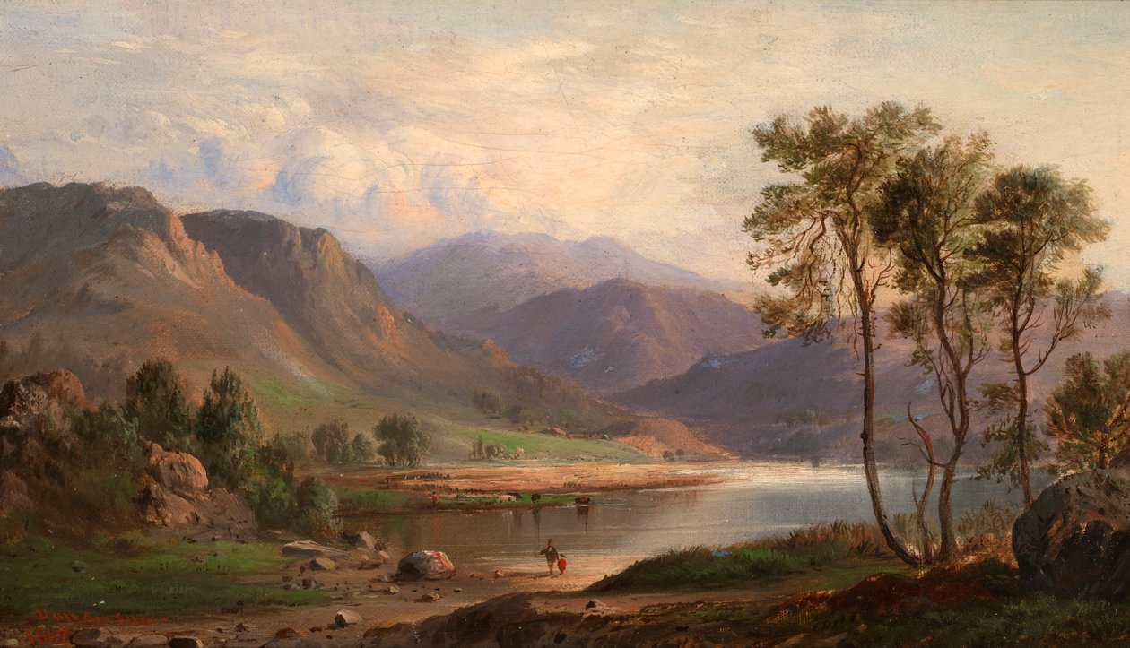 Loch Long (1867) door Robert Seldon Duncanson