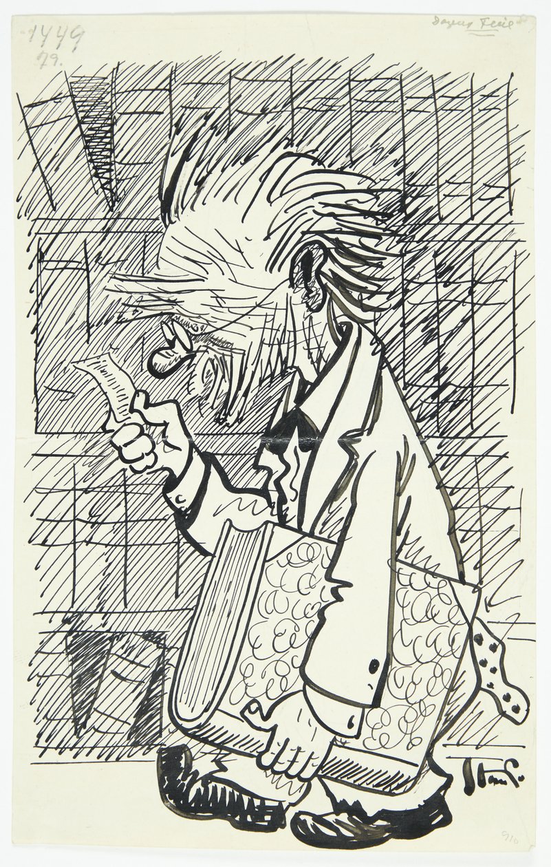 Blad voor "Dagens flue" door Robert Storm Petersen
