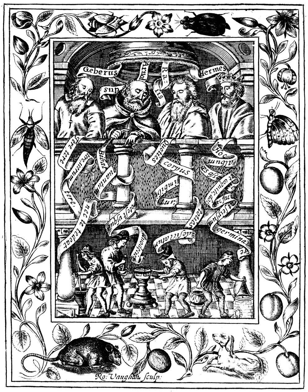De vier grote alchemisten door Robert Vaughan