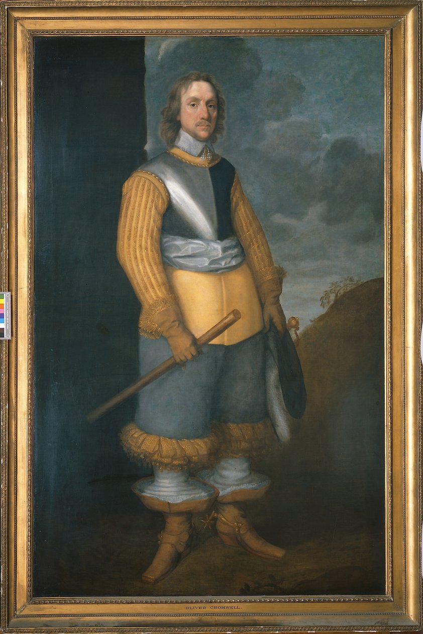 Oliver Cromwell, c.1649-50 door Robert Walker